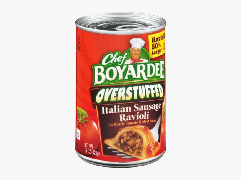 Chef Boyardee Spicy Beef Ravioli In Tomato, transparent png