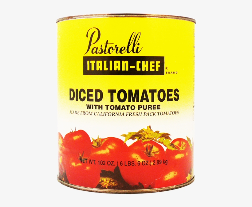 Diced Tomatoes In Puree - Tomato, transparent png