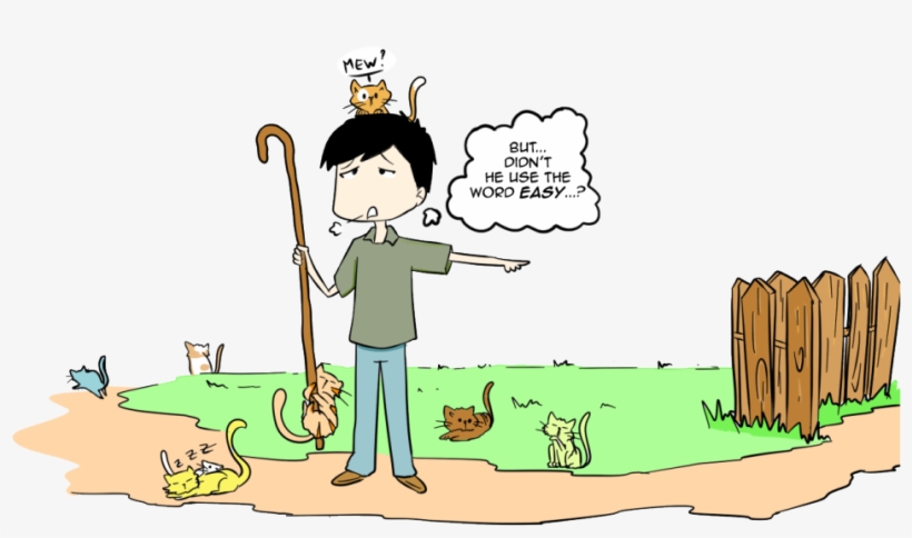 Herd Of Cats Png Clip Royalty Free Library - Cartoon Idiom, transparent png