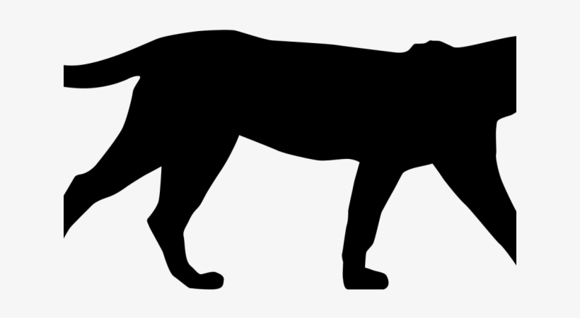 Leopard Clipart Silhouette - Leopard Silhouette, transparent png
