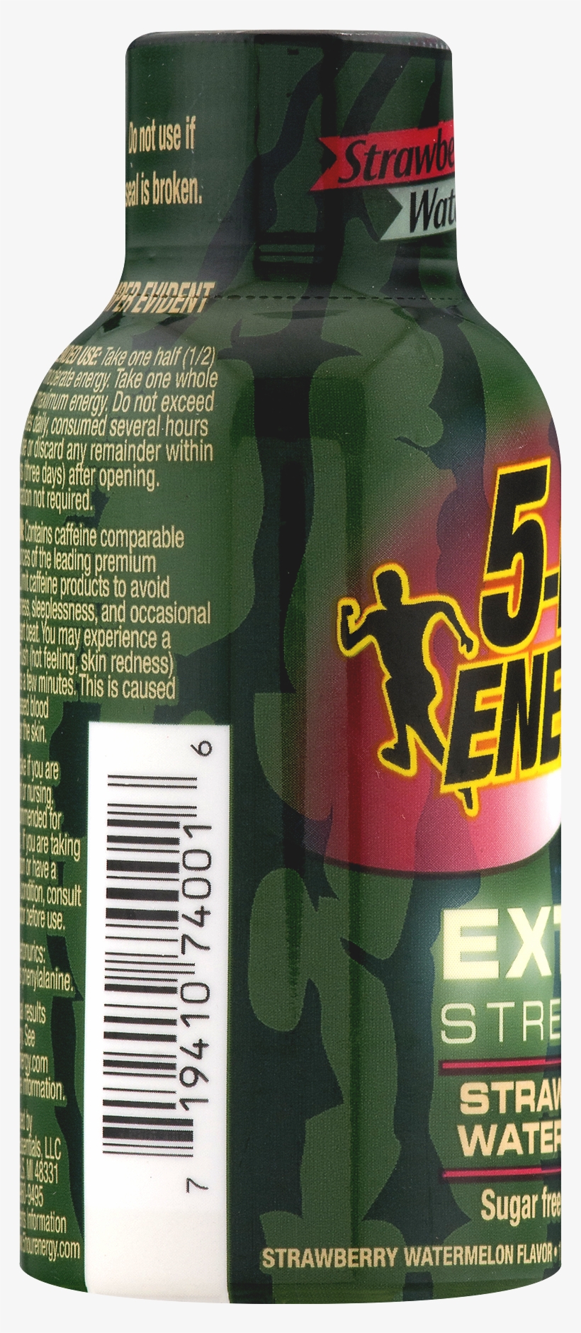 5-hour Energy Sugarfree Extra Strength Energy Shot, - 5 Hour Energy - Energy Shot Extra Strength Strawberry-watermelon, transparent png