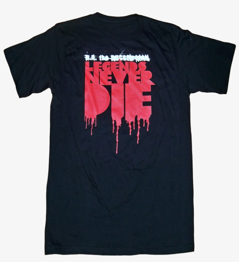 Legends Never Die T-shirt - T-shirt, transparent png