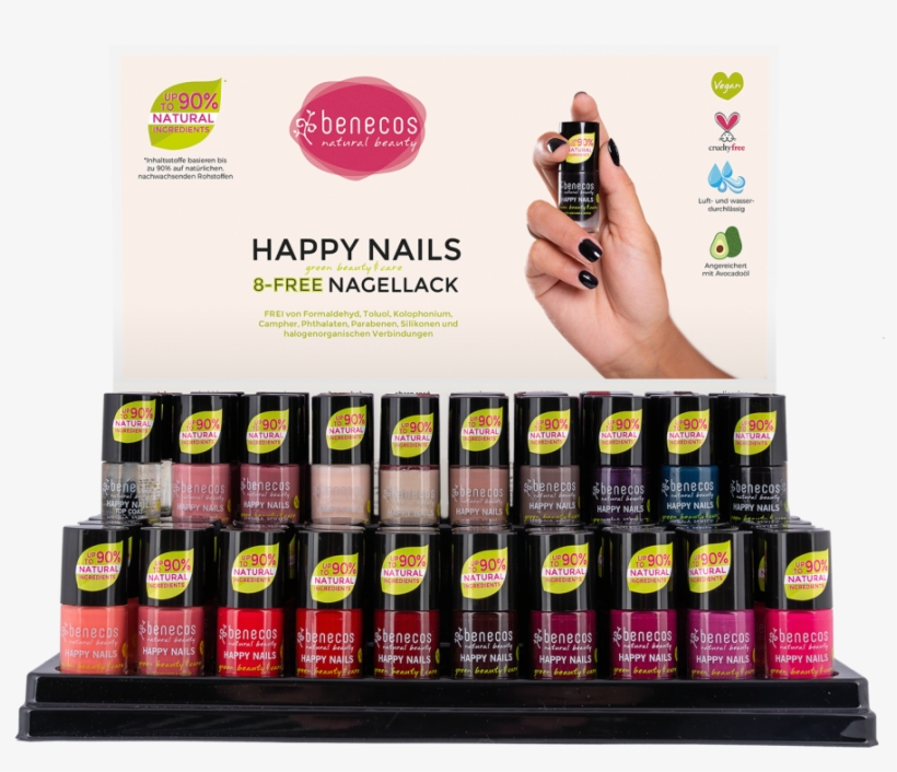 Benecos Happy Nails In Neuem Praktischen Format - Benecos Happy Nails, transparent png
