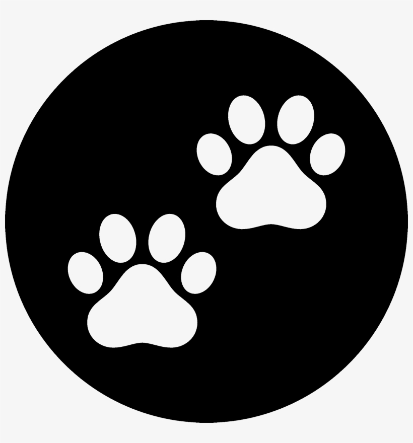 Paw Prints Seal Rubber Stamp, transparent png