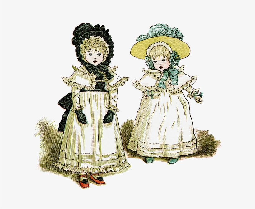 Vintage Children Illustrations, transparent png