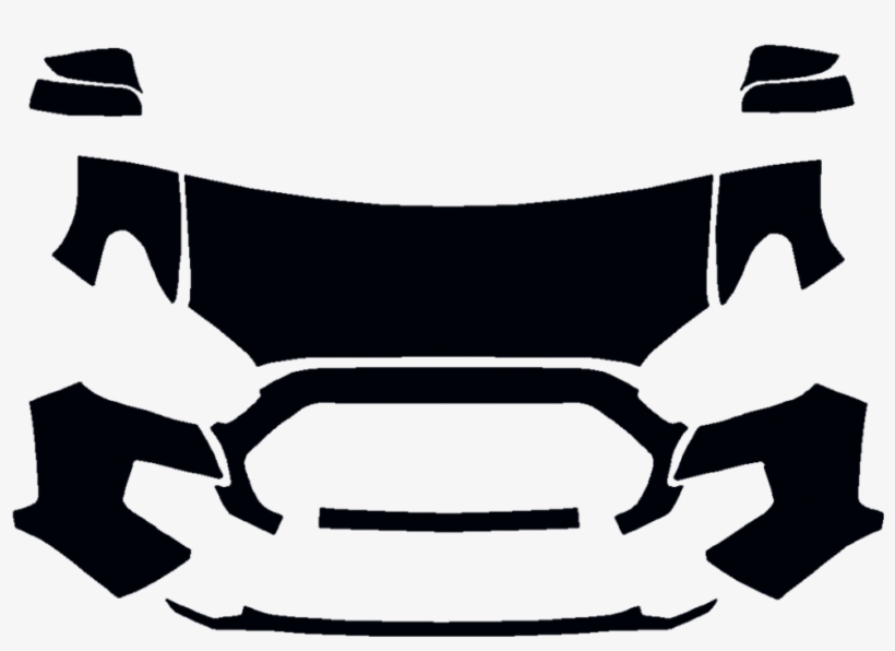 2016 2018 Toyota Tacoma Trd Off Road 3m Clear Bra Deluxe - 2018 Tacoma Clear Bra, transparent png