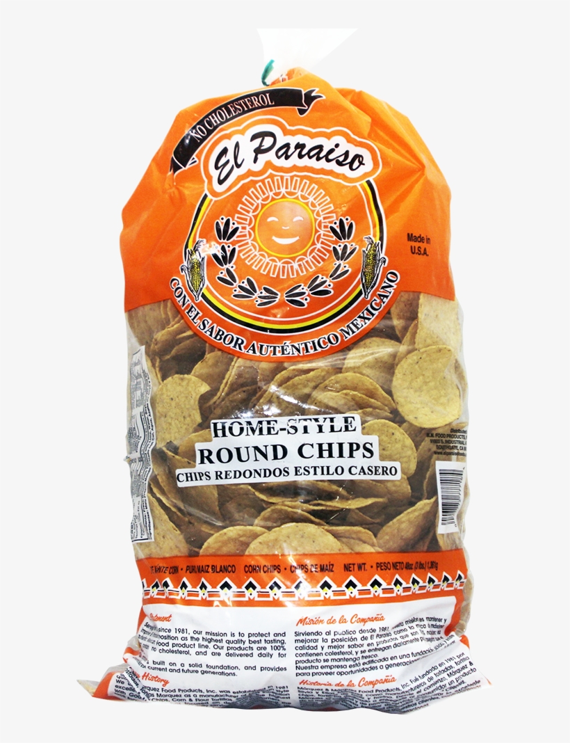 Round Party Size Chips 48oz - Corn Chip, transparent png