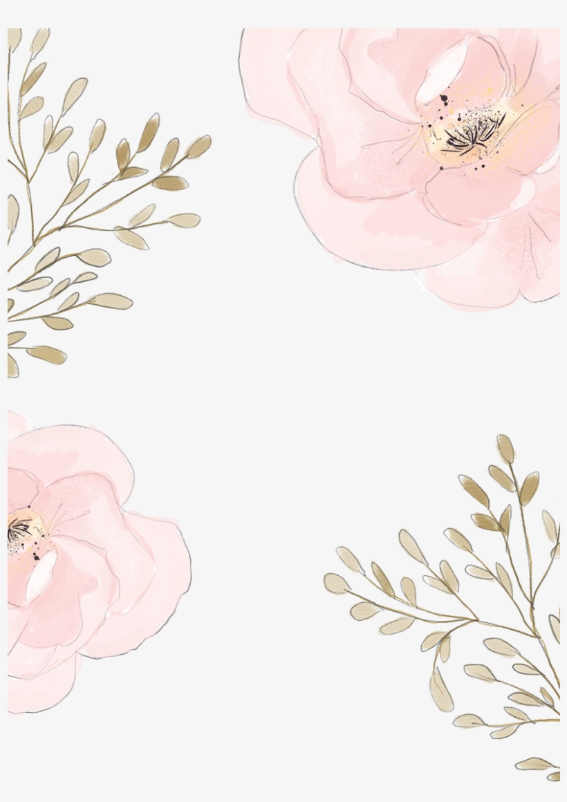 Report Abuse - Watercolor Flower On Black, transparent png
