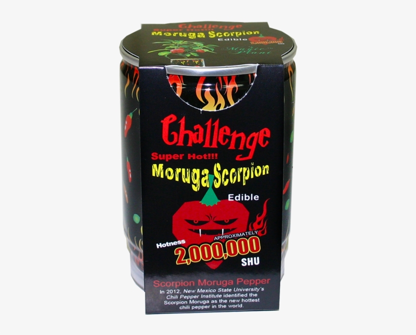 Moruga Scorpion Pepper Plant Can - Challenge Pepper Plant Trio - Ghost Chili, Scorpion, transparent png