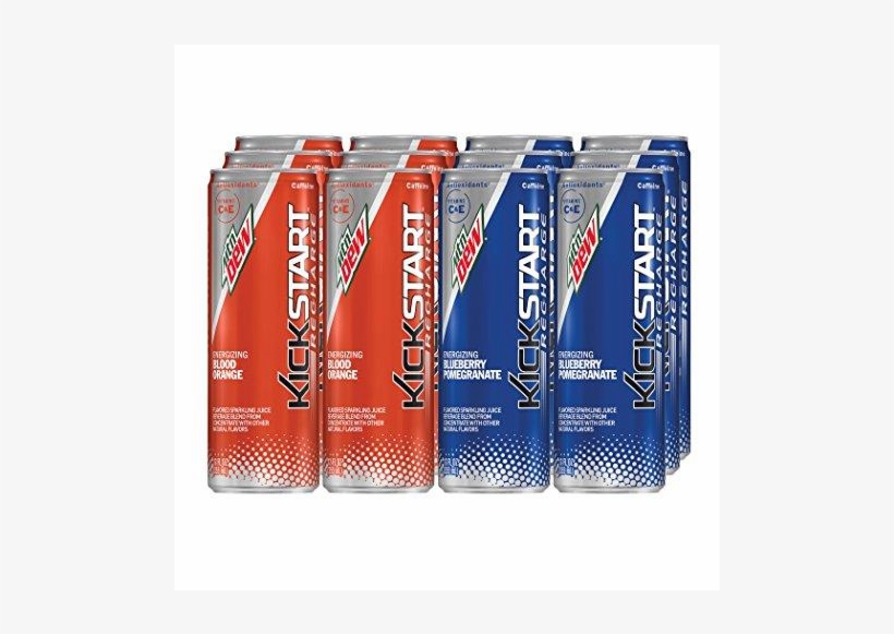 Auction - Mountain Dew Kickstart Energizing Juice Blend, Blueberry, transparent png