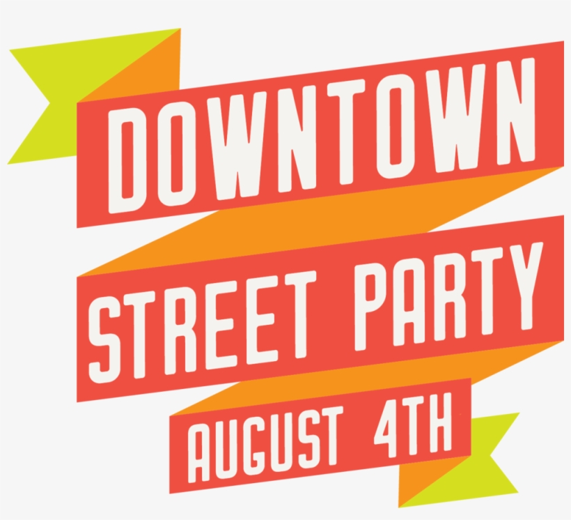 Downtownstreetparty Graphic, transparent png