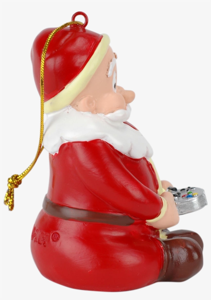 Tree Buddees Gamer Santa Claus Christmas Ornament Video - Christmas Day, transparent png