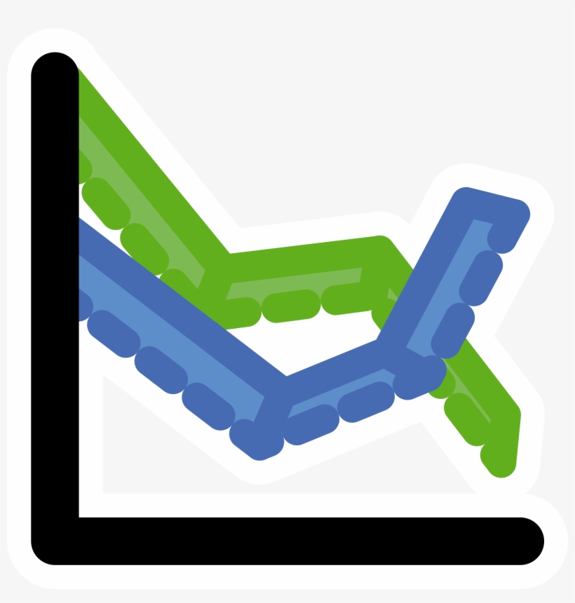 This Free Icons Png Design Of Primary Chart Line 3d, transparent png