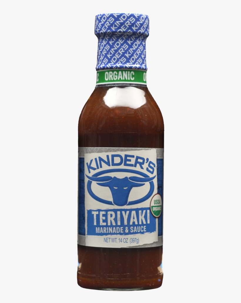 Organic Teriyaki Marinade & Sauce - Kinders Marinade & Sauce, Organic, Teriyaki - 14, transparent png