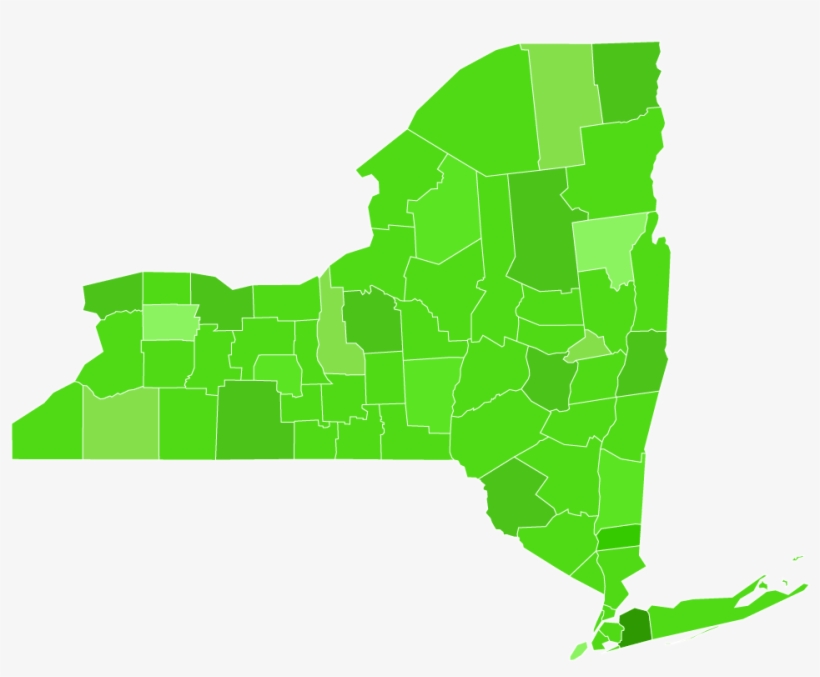 New York Remediation Services - Map Of New York State, transparent png