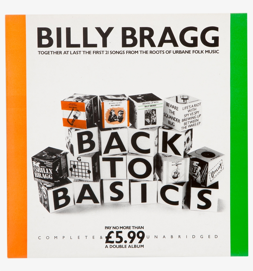 Back To Basics, Front Cover - Billy Bragg Back To Basics, transparent png