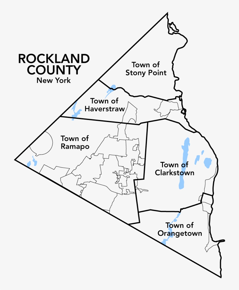 Map Of Rockland County - Map Of North Rockland, transparent png