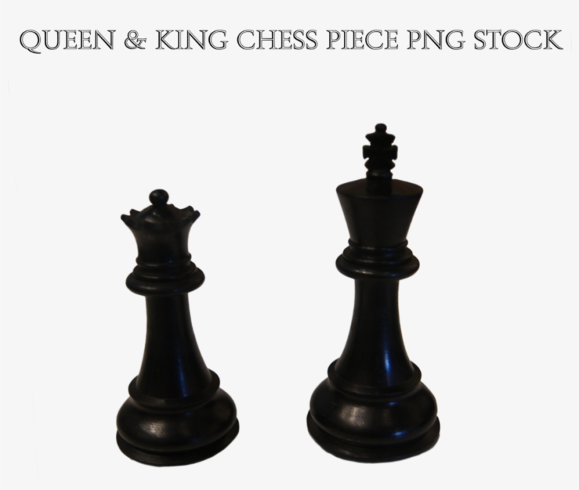 King Chess Piece Png Clip Art - Black King And Queen Chess, transparent png