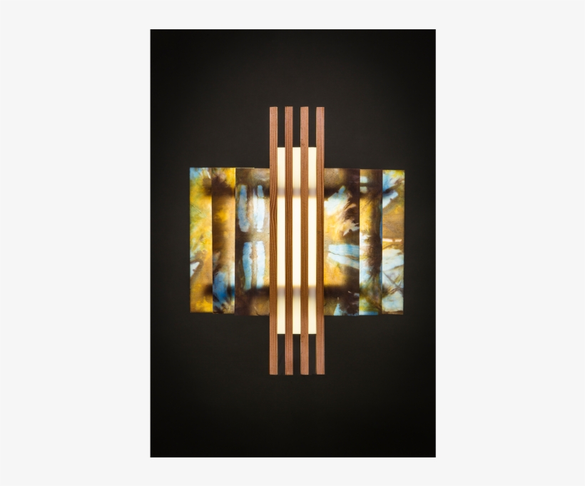 Deep Greene Blak Rust Wall Sconce - Sconce, transparent png