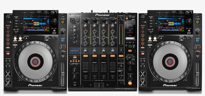 Djm 900nxs And Cdj 900nxs Package - Pioneer Cdj-900nxs Professional Digital Player, transparent png