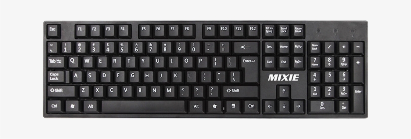 A Slim Profile With Silver Accents Perfectly Complements - Gofreetech S003 Wired Keyboard And Mouse Combo Bundle, transparent png