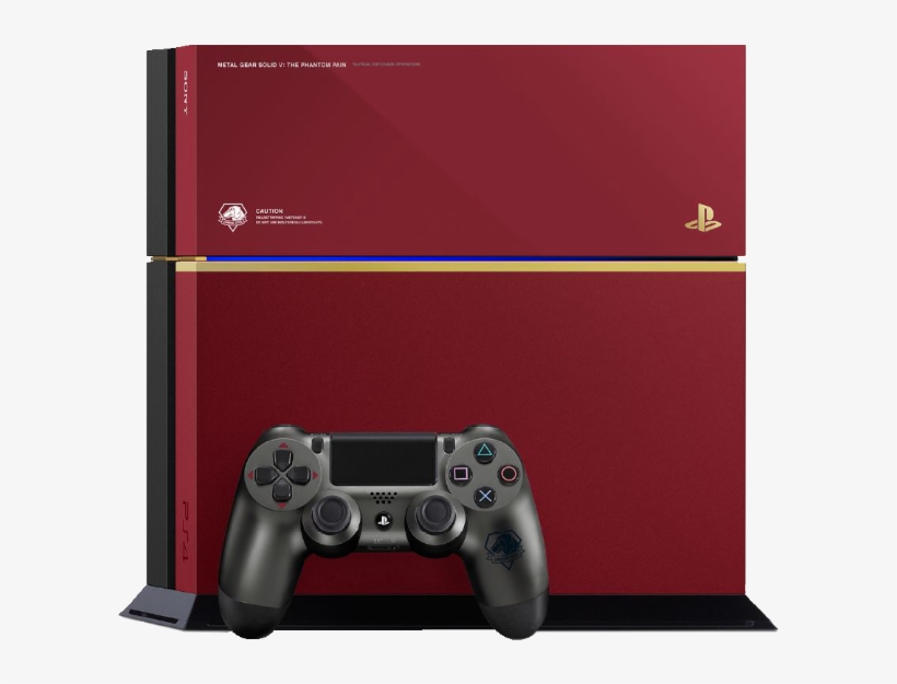 Sony Playstation 4 Konsole 500gb Inkl - Playstation 4 System [metal Gear Solid V:, transparent png