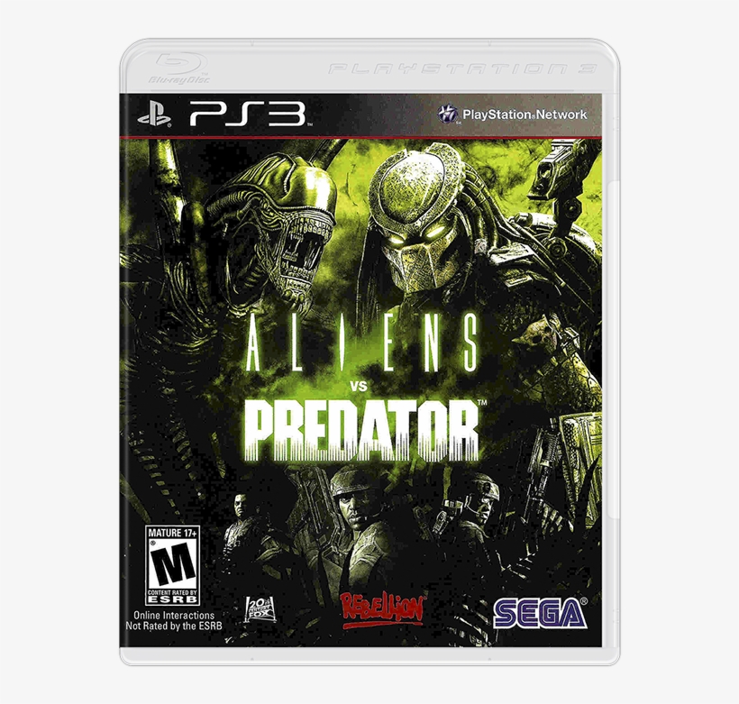Sony Playstation 3 Disc Games 2d Box Pack - Alien Vs Depredador Ps3, transparent png