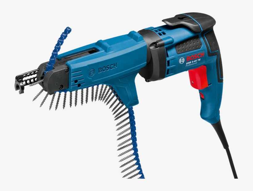 Drywall Screwdriver Gsr 6 45 Te Ma 55 - Drywall Screwdriver, transparent png