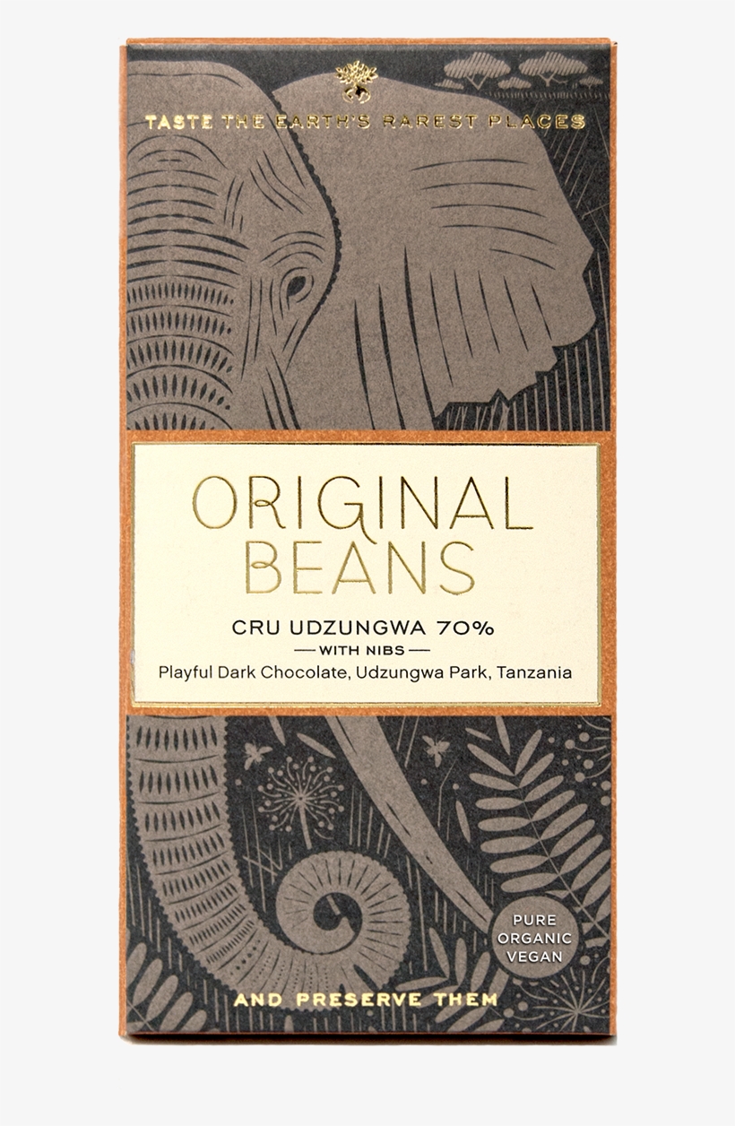 Add To Cart - Original Beans Cru Udzungwa W/ Nibs 70%, transparent png