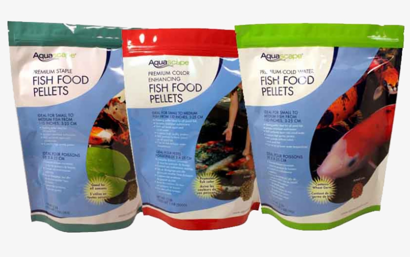 Pond Fish Plant Supplies Denver - Aquascape Premium Staple Fish Food Pellets 1 Kg, transparent png