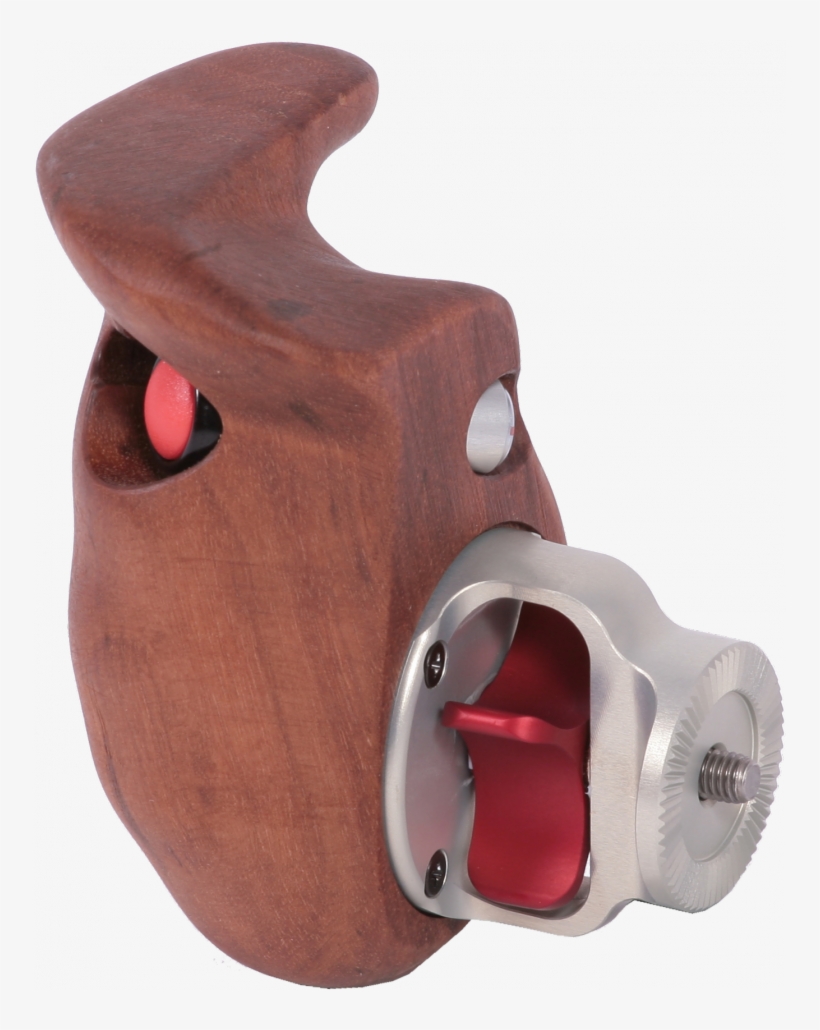 Vocas Wooden Handgrip With Start/stop Switch - Vocas 0390-0115 スイッチ付木製ハンドグリップ (右側), transparent png