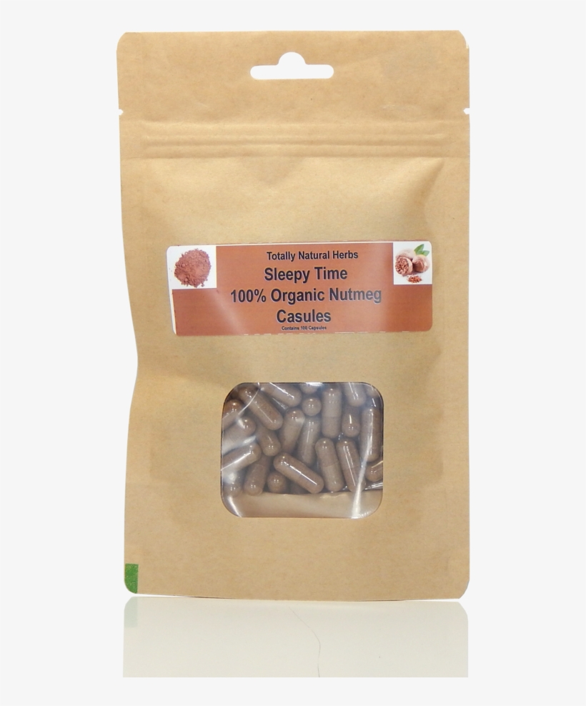 Organic Nutmeg Capsules - Vacuum Bag, transparent png