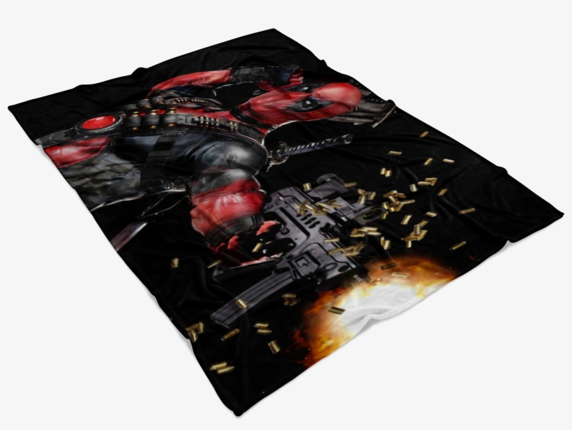 Deadpool Fleece Blanket, transparent png