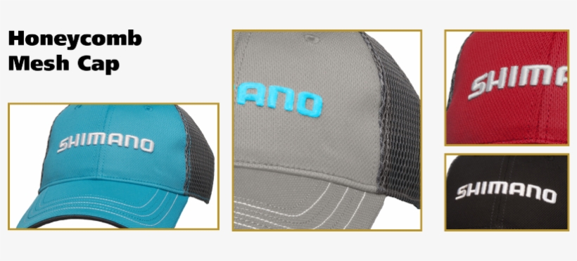 Moisture Wicking Sweatband, Micro Hook And Loop Closure, - Shimano Honey Comb Hat - Ahatcombgy - Grey, transparent png