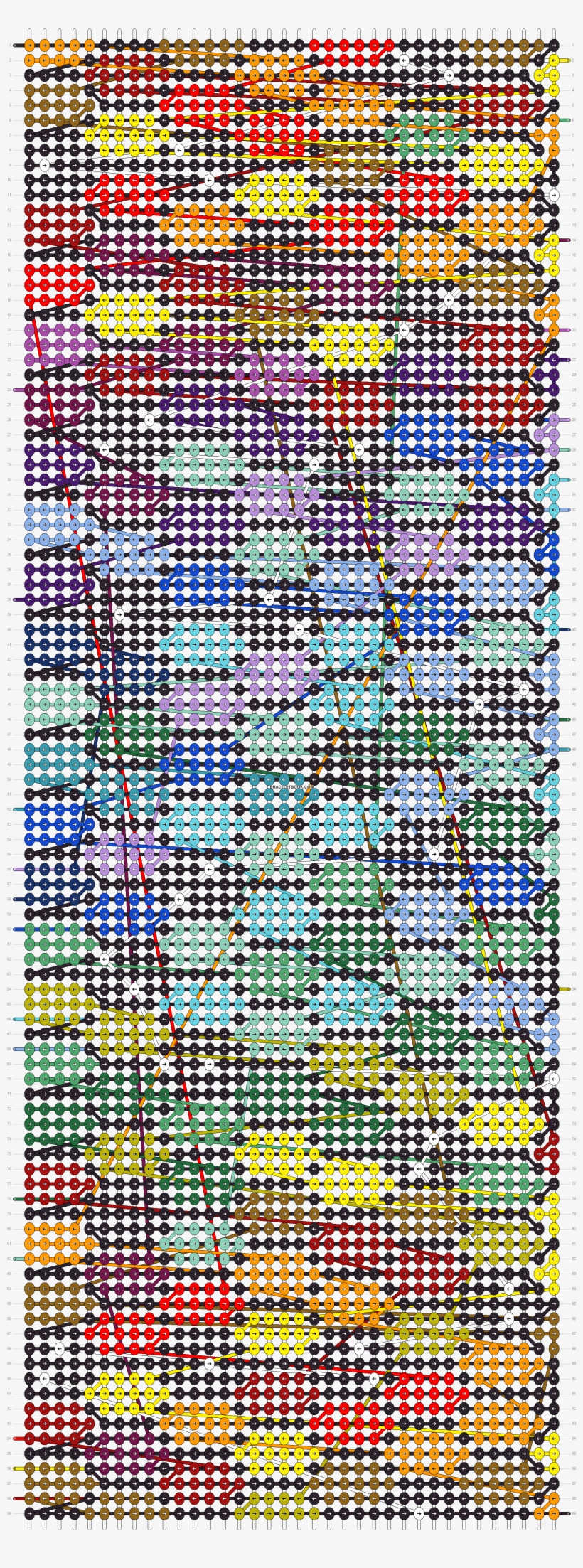 Alpha Pattern - Friendship Bracelet, transparent png