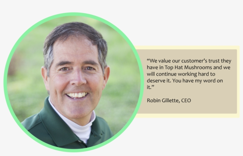 Robin Gillette Ceo Top Hat Mushrooms Shiitake Mushrooms - Official, transparent png
