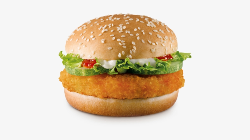 Mcdonald's Veggie Crunch Burger - Mcdonald's Veggie Crunch Burger Singapore, transparent png