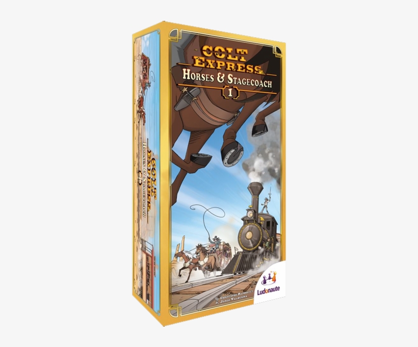 Colt Express Horses And Stagecoach - Asmodee Colt Express Horses And Stagecoach Board Game, transparent png