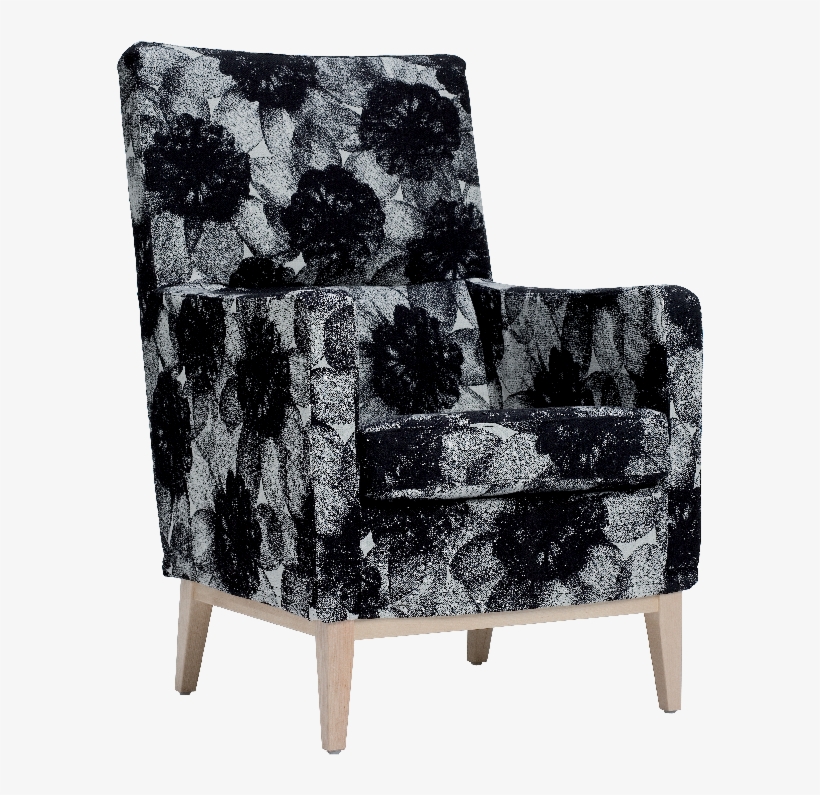 High Armchair - Club Chair, transparent png