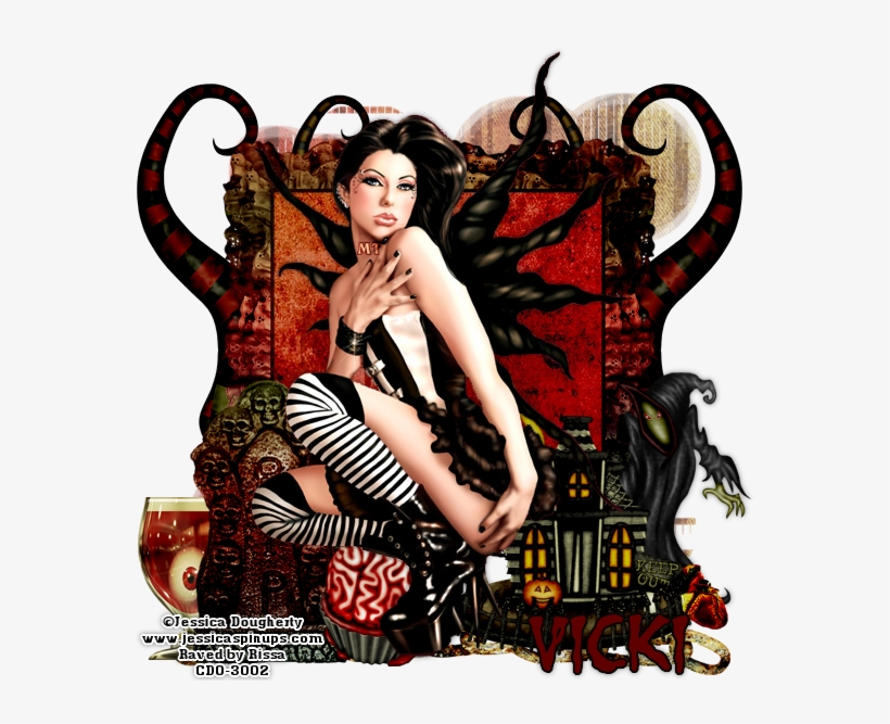 Ptu Tutorial ~ Jeepers Creepers - Jessica Dougherty, transparent png