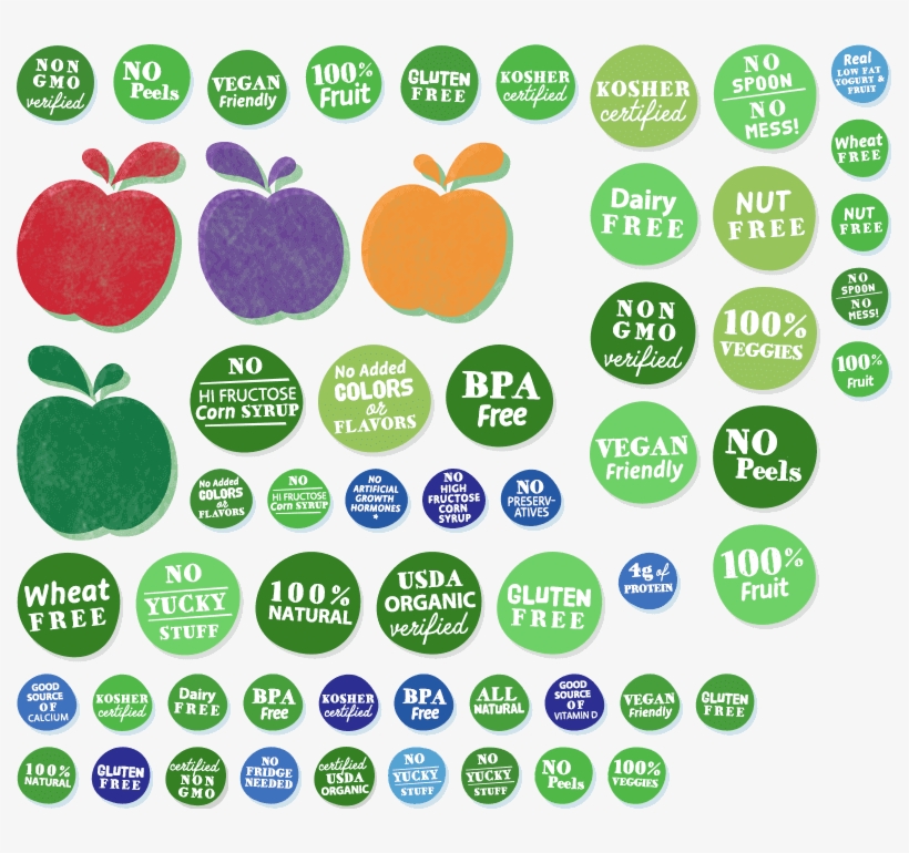 Shop Gogo Squeez Favorites At Amazon - Granny Smith, transparent png