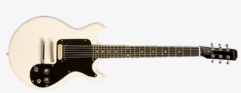 Free Png White Guitar Transparent Png Images Transparent - Gibson Joan Jett Signature Melody Maker, transparent png