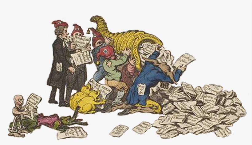 Tradition And Politics - New Morality James Gillray, transparent png