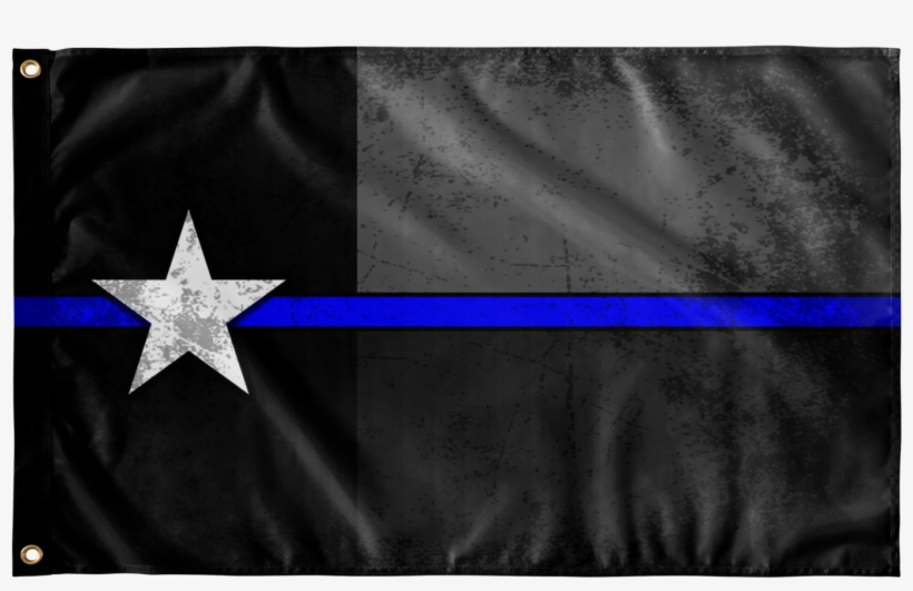 Texas Subdued Police Wall Flag - Slogan Flag, transparent png