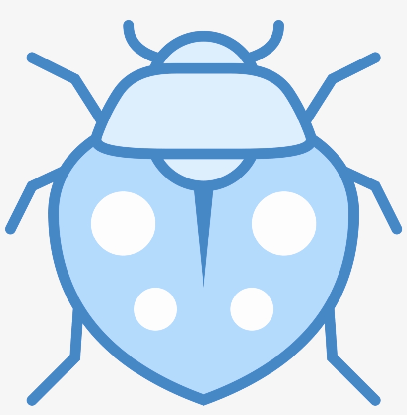 This Logo At First Glance Resembles A Ladybug - Icon, transparent png