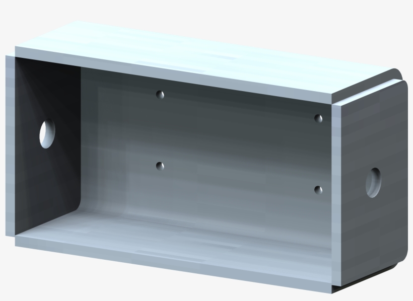 400 Aluminium Column Intermediate Brace, transparent png
