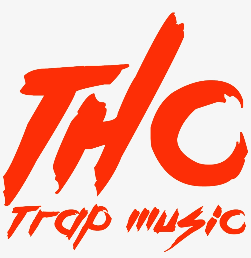 Thc Trap Logo Official Clear Red, transparent png