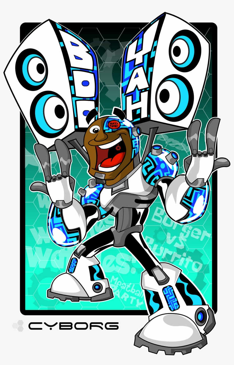 The Coolest Member Of The Teen Titans - Art, transparent png