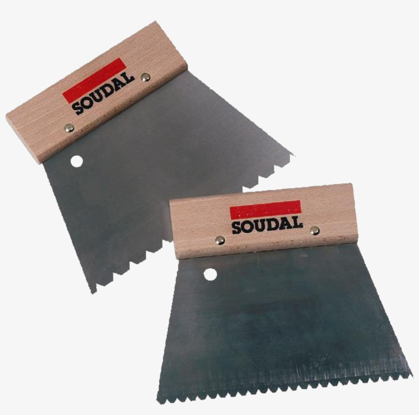 11 Notched Trowel Adhesive Spreader - Soudal Soudaseal 240 Fc Adesive Sealant Colour White, transparent png
