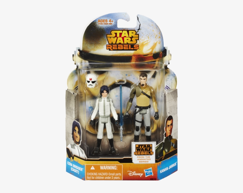 75" Mission Series 2-packs Ezra Bridger & Kanan Jarrus - Star Wars Hasbro Rebels, transparent png